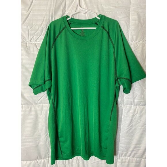 ADIDAS MENS GREEN TSHIRT SHIRT ACTIVEWEAR SIZE MEDIUM 38/40 - Picture 1 of 2